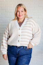 Load image into Gallery viewer, Check That Line Cardigan