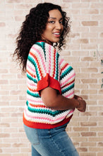 Load image into Gallery viewer, It's a Go Striped Knit Top