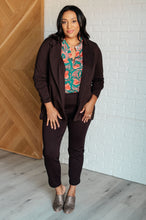 Load image into Gallery viewer, Magic 3/4 Blazer in Chocolate