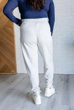 Load image into Gallery viewer, Center Seam Scuba Joggers in Heather Grey
