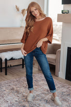 Load image into Gallery viewer, Lotta Love Knitted Sweater Top in Rust
