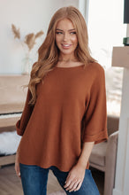 Load image into Gallery viewer, Lotta Love Knitted Sweater Top in Rust

