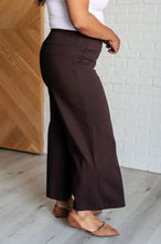 Load image into Gallery viewer, Magic Wide Leg Crop Pants in Chocolate
