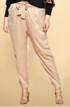 Load image into Gallery viewer, Gold Satin Pant
