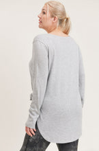 Load image into Gallery viewer, Gray Long Sleeve Basic
