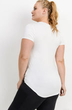 Load image into Gallery viewer, Deep V-Neck Pocket Tee
