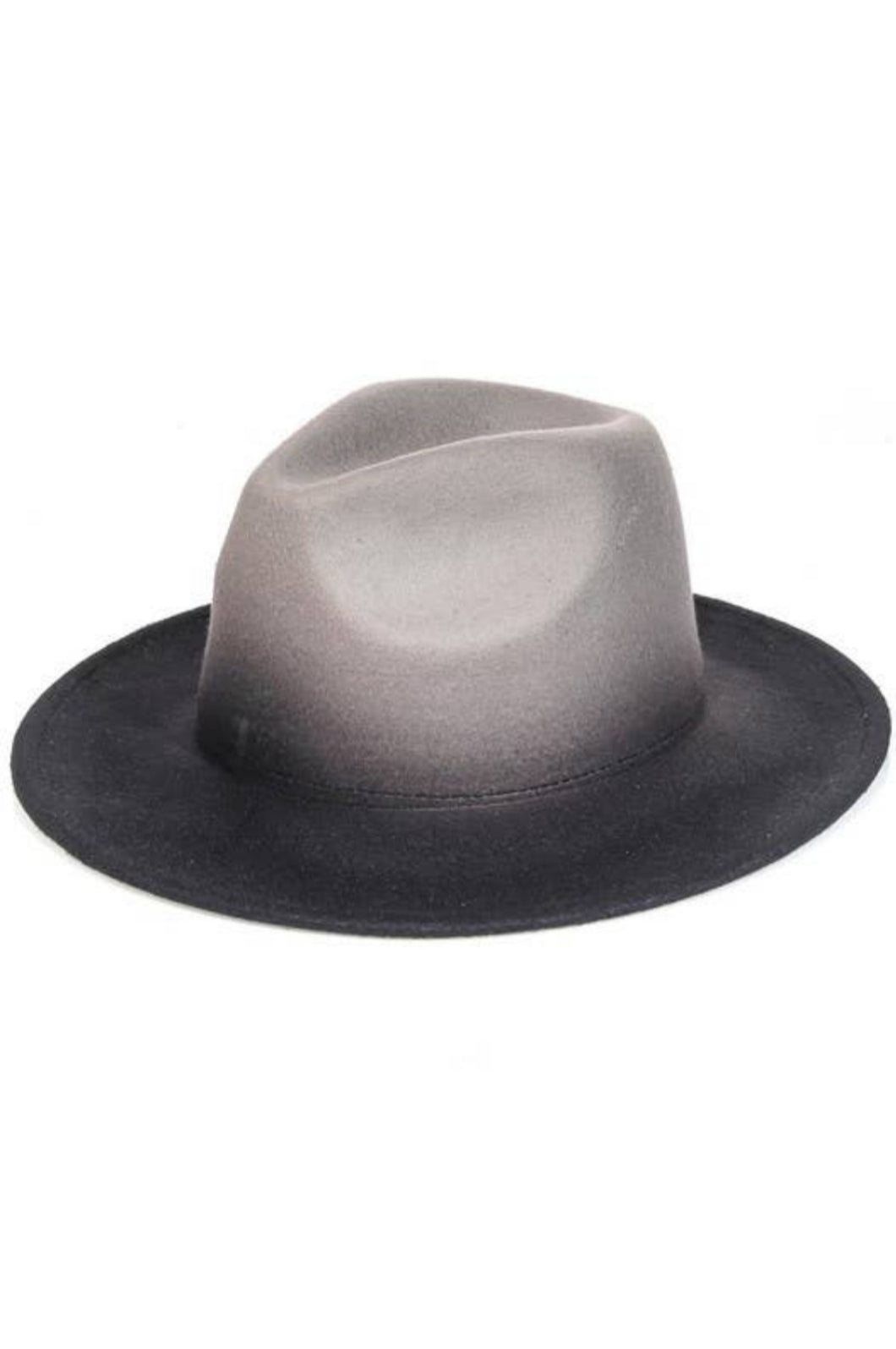 Olivia Ombre Fedora in Gray