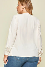 Load image into Gallery viewer, Front Pleated Blouse
