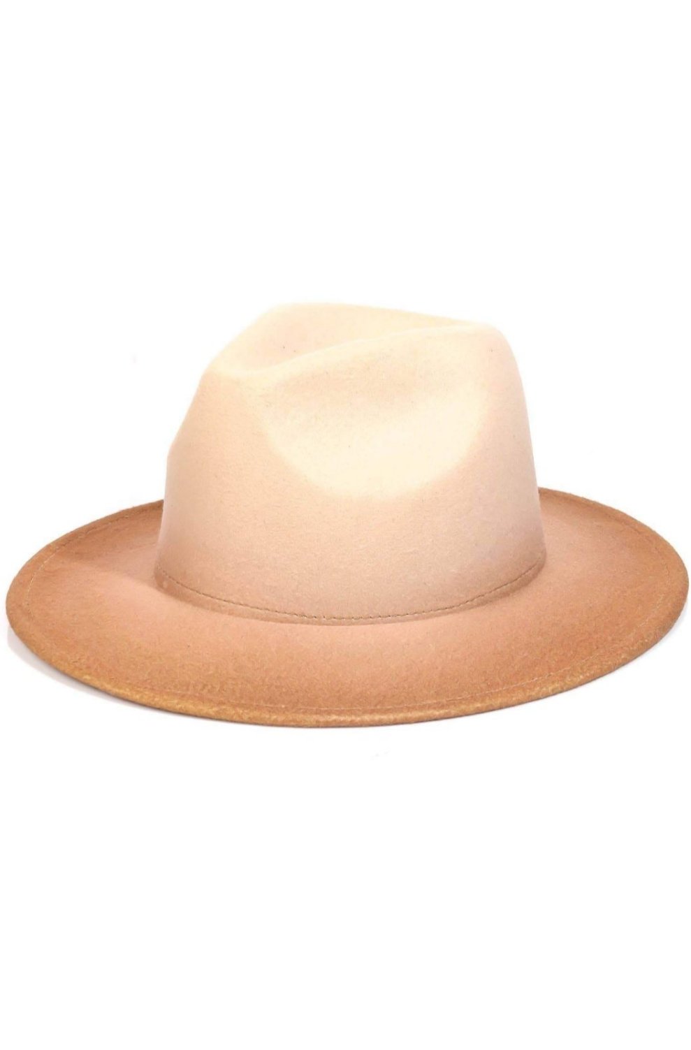 Olivia Ombre Fedora in Sand