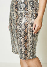 Load image into Gallery viewer, Snakeskin Pencil Skirt
