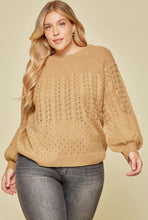 Load image into Gallery viewer, Latte Knit Sweater
