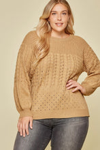 Load image into Gallery viewer, Latte Knit Sweater
