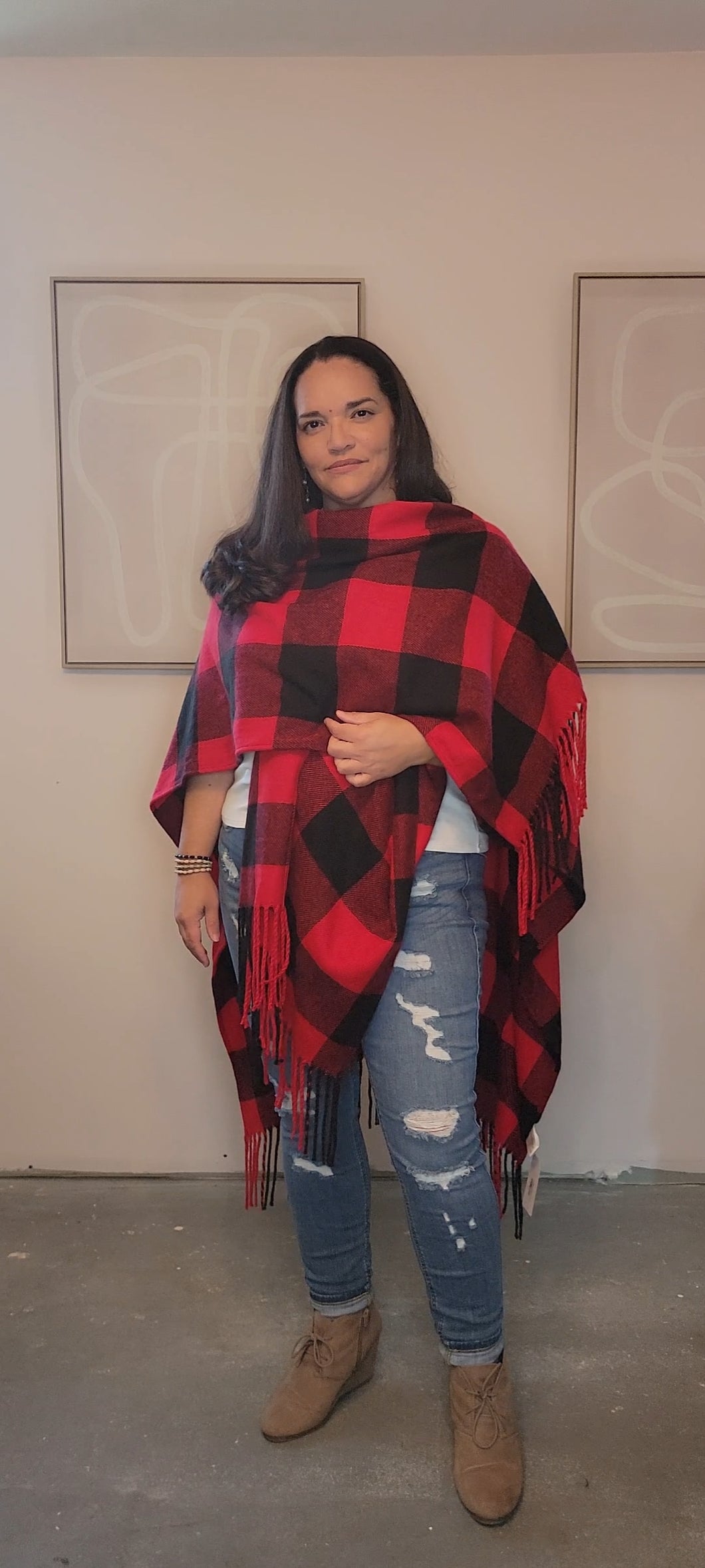 Buffalo Plaid Wrap