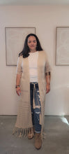 Load image into Gallery viewer, Fringe Cardi in Bone
