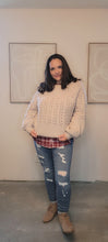 Load image into Gallery viewer, Iced Pink Knit Sweater
