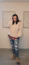 Load image into Gallery viewer, Iced Pink Knit Sweater
