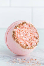 Load image into Gallery viewer, Geode Bath Bomb -Rose Quartz
