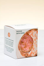 Load image into Gallery viewer, Geode Bath Bomb -Rose Quartz
